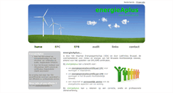 Desktop Screenshot of energieaplus.be