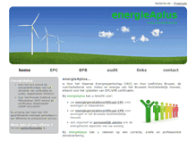 Tablet Screenshot of energieaplus.be